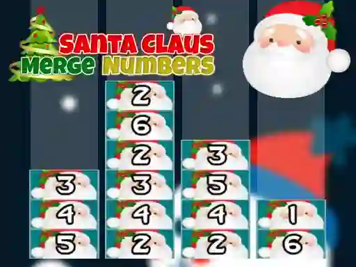 Santa Claus Merge Numbers เกมออนไลน์