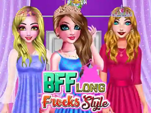 BFF Long Frocks Style เกมออนไลน์