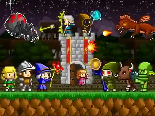 Mini Guardians: Castle Defense เกมออนไลน์
