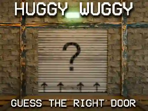 Huggy Wuggy Guess the right door เกมออนไลน์