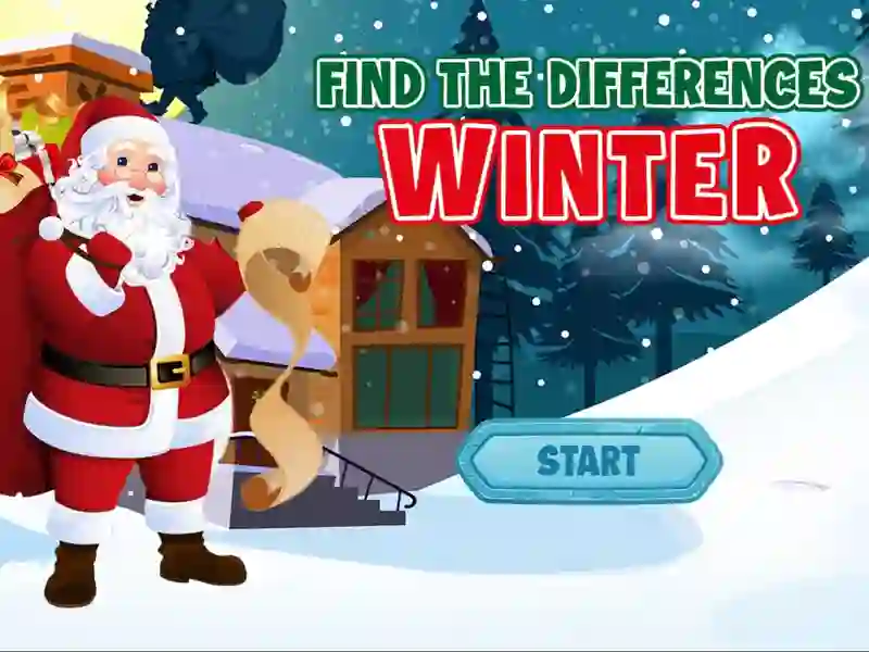 Find The Differences Winter เกมออนไลน์