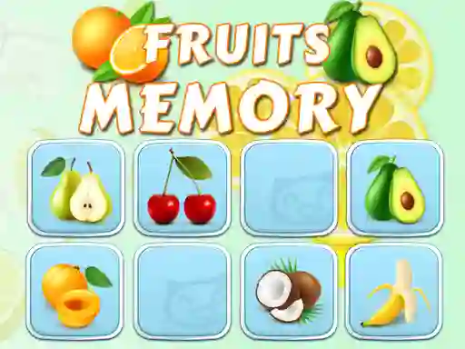 Fruits Memory เกมออนไลน์