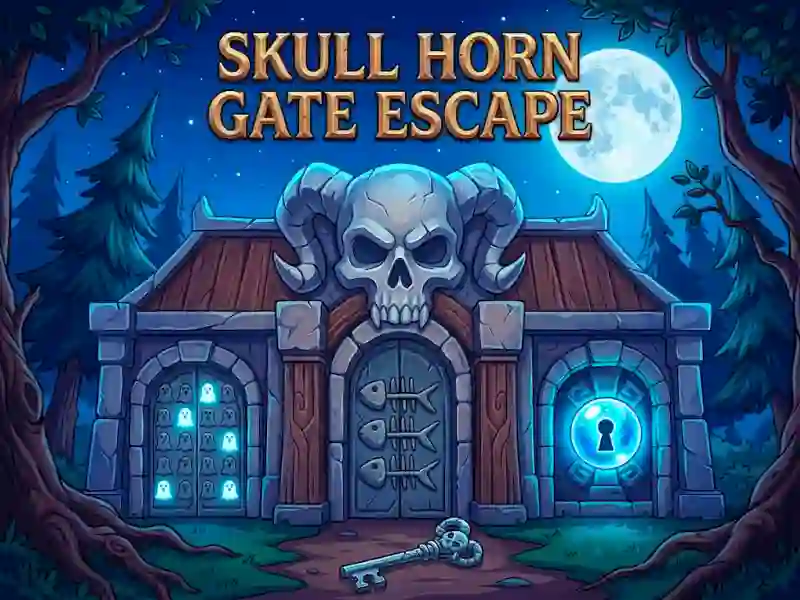 Skull Horn Gate Escape เกมออนไลน์