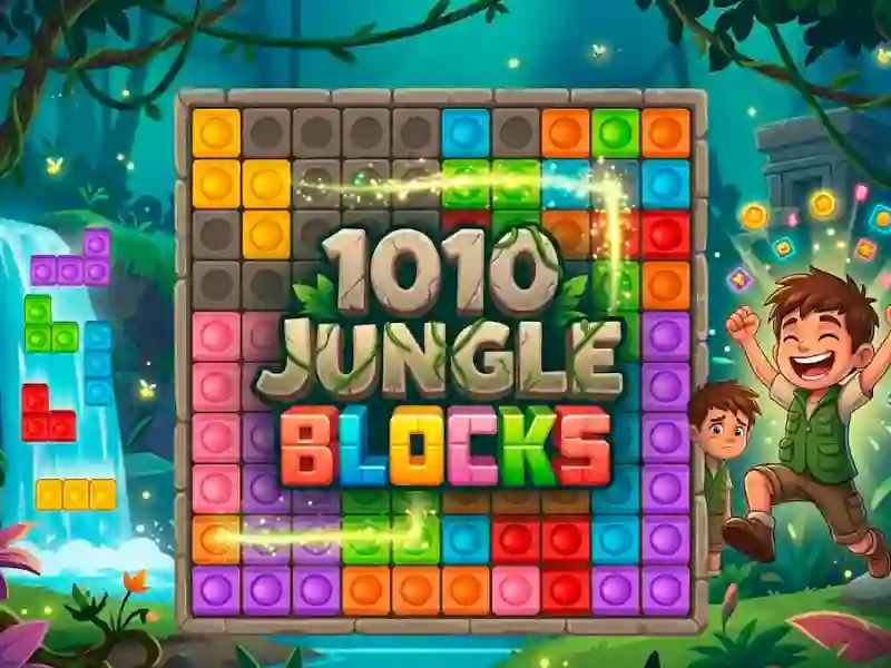 1010 Jungle Blocks เกมออนไลน์