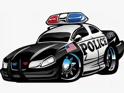 Police Cars Memory เกมออนไลน์
