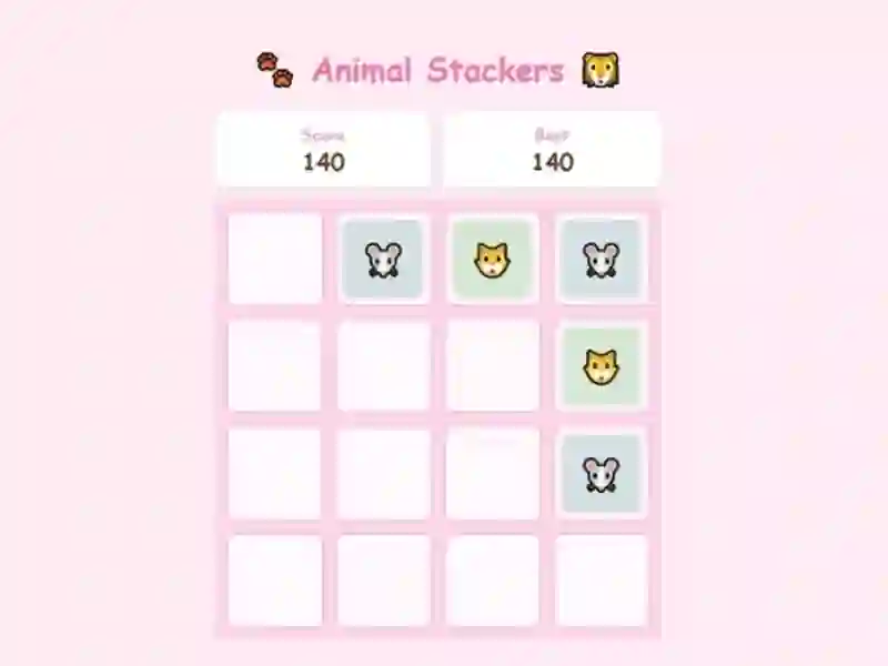 Animal Stackers เกมออนไลน์