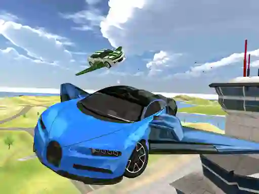 Ultimate Flying Car 3d เกมออนไลน์