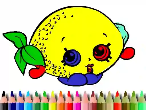 Back To School: Fruits Coloring Book เกมออนไลน์