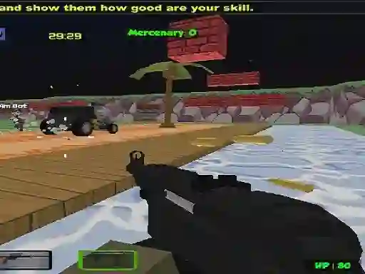 Blocky Combat Strike Zombie Multiplayer เกมออนไลน์