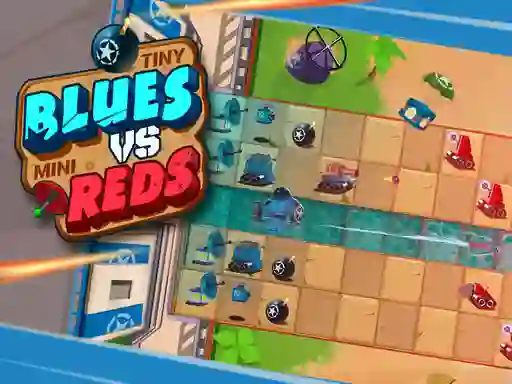 Tiny Blues Vs Mini Reds เกมออนไลน์
