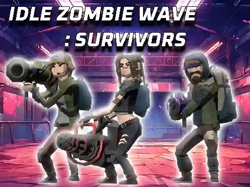 Idle Zombie Wave: survivors เกมออนไลน์