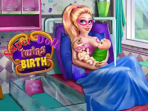 Super Doll Twins Birth เกมออนไลน์