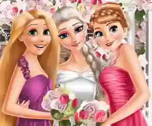 Eliza and princesses wedding เกมออนไลน์