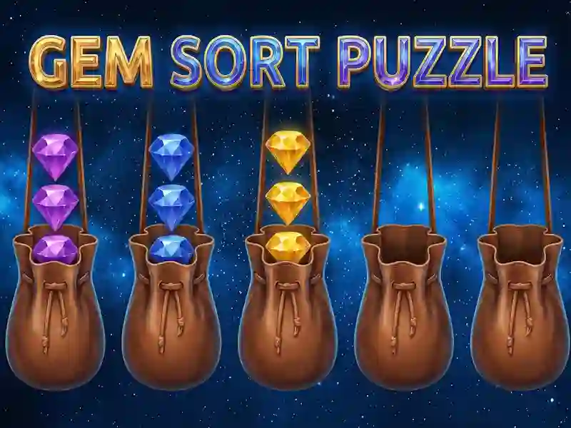 Gem Sort Puzzle เกมออนไลน์