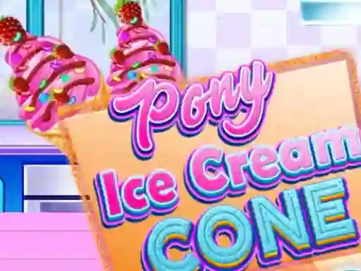 Pony Ice Cream Cone เกมออนไลน์
