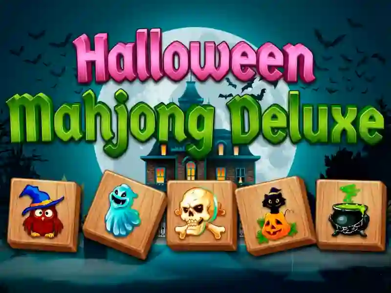 Halloween Mahjong Deluxe เกมออนไลน์