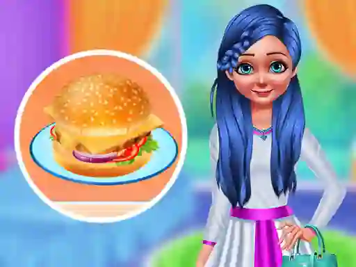 Making Homemade Veg Burger เกมออนไลน์