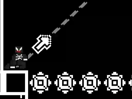 8bit Black Ropeman เกมออนไลน์