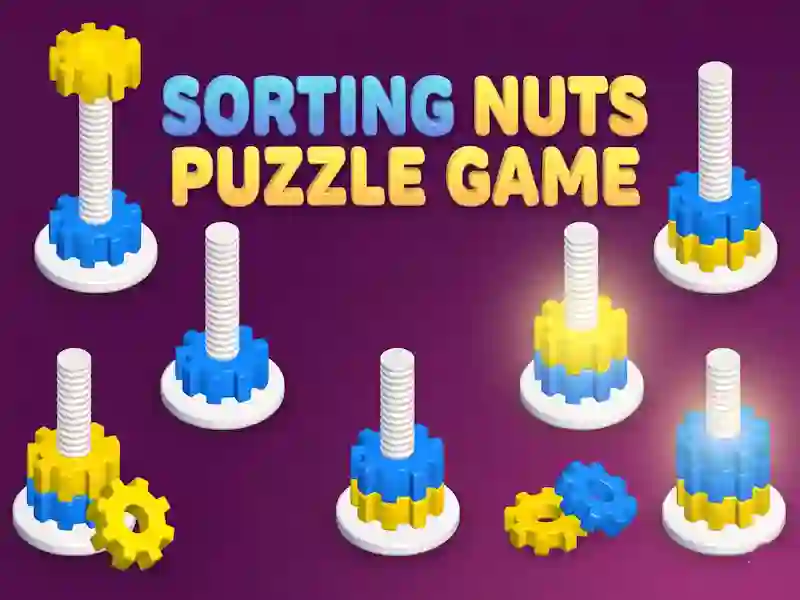 Sorting Nuts Puzzle Game เกมออนไลน์