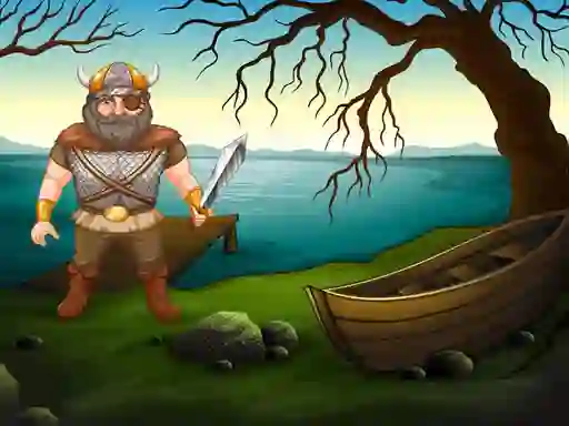 Viking Warrior Battle: Puzzle เกมออนไลน์