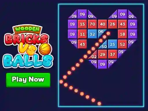 Wooden Bricks Vs Balls เกมออนไลน์