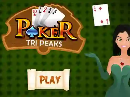Poker Tri Peaks เกมออนไลน์