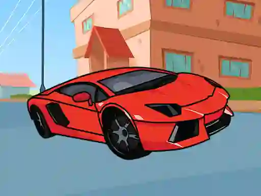 Lamborghini Coloring Book เกมออนไลน์