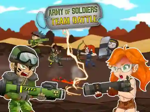 Army of soldiers: Team Battle เกมออนไลน์