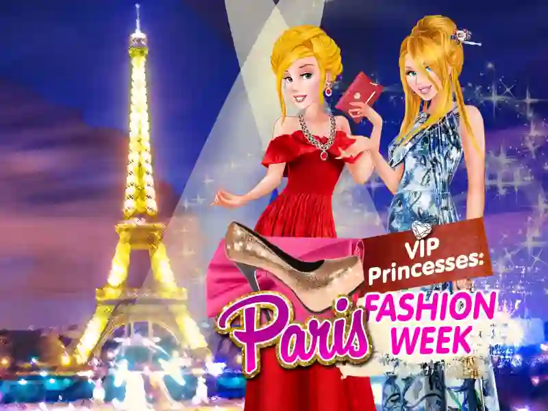 VIP Princesses: Paris Fashion Week เกมออนไลน์