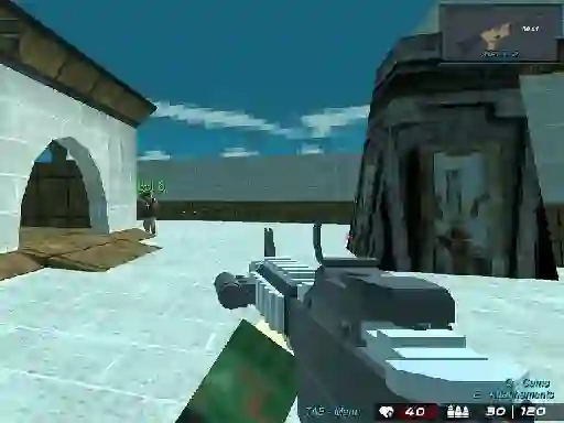 Blocky Shooting Arena 3d Pixel Combat เกมออนไลน์