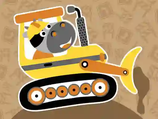 Construction Trucks Hidden เกมออนไลน์