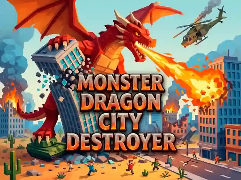 Monster Dragon City Destroyer เกมออนไลน์