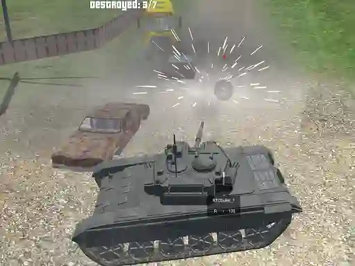 Tank Shooting Simulator เกมออนไลน์