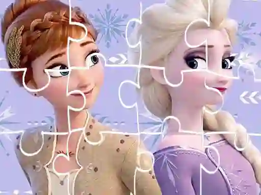 Frozen Sister Jigsaw เกมออนไลน์