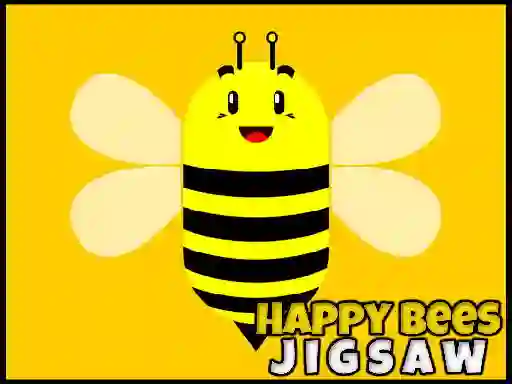 Happy Bees Jigsaw เกมออนไลน์