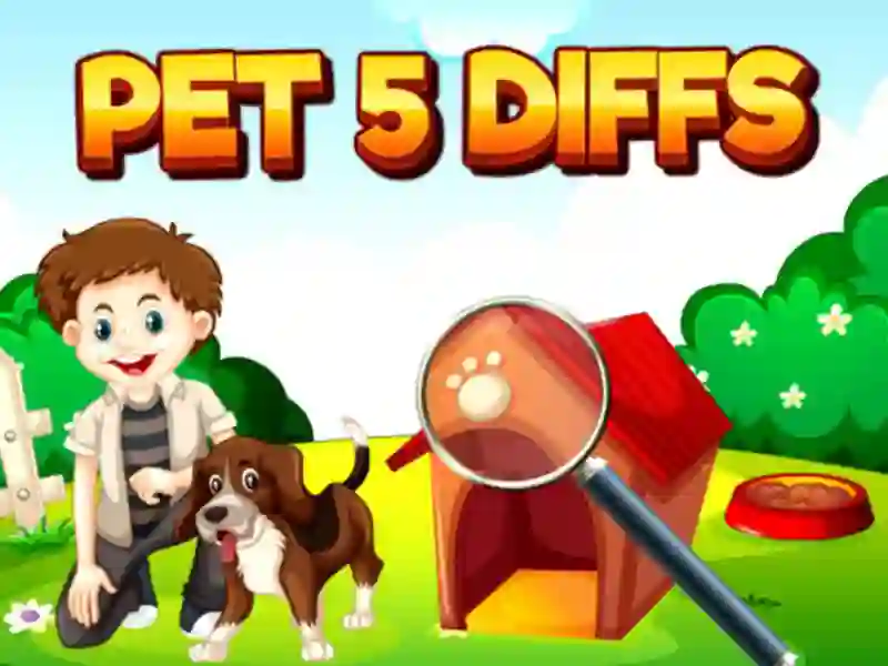 Pet 5 Diffs เกมออนไลน์