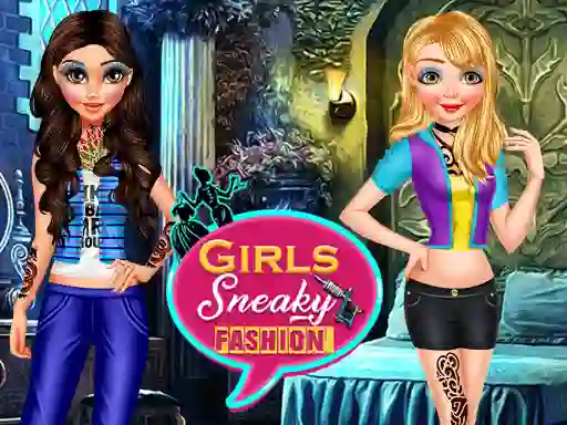 Girls Sneaky Fashion เกมออนไลน์