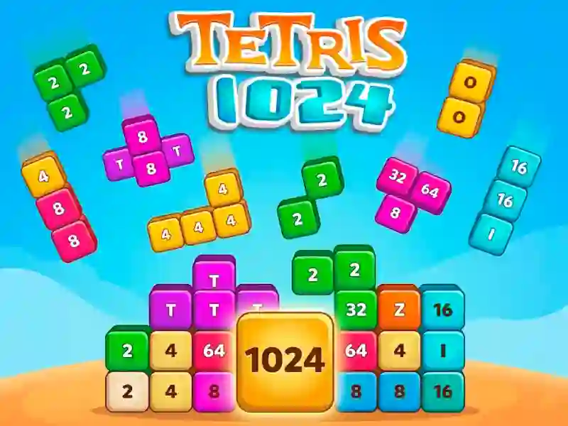 Tetris 1024 เกมออนไลน์