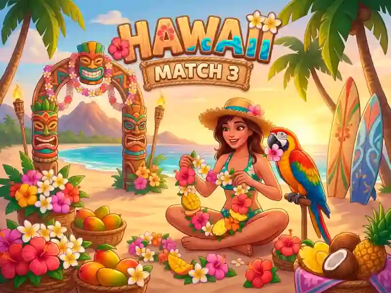 Hawaii Match 3 เกมออนไลน์