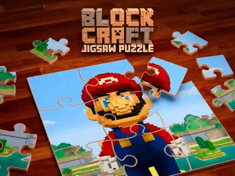 Block Craft Jigsaw Puzzle เกมออนไลน์