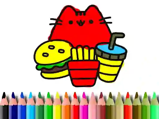 Back To School: Cute Cats Coloring เกมออนไลน์
