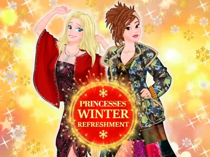 Princesses winter refreshment เกมออนไลน์