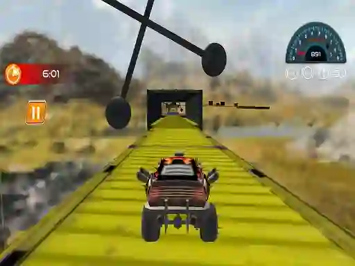 Mega Levels Car Stunt Impossible Track เกมออนไลน์