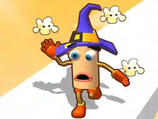 Popcorn Race 3D เกมออนไลน์