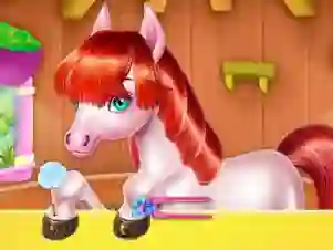 Pony Cooking Rainbow Cake เกมออนไลน์