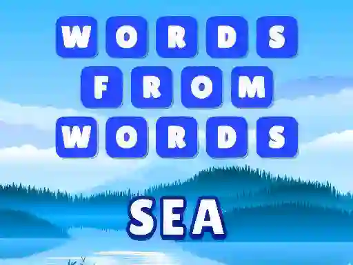 Words from words: Sea เกมออนไลน์