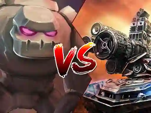 Tank vs Golems เกมออนไลน์