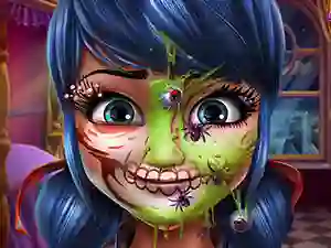 Dotted Girl Halloween Makeup เกมออนไลน์