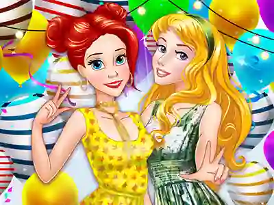 Best Party Outfits for Princesses เกมออนไลน์