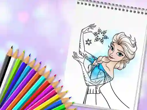 Amazing Princess Coloring Book เกมออนไลน์